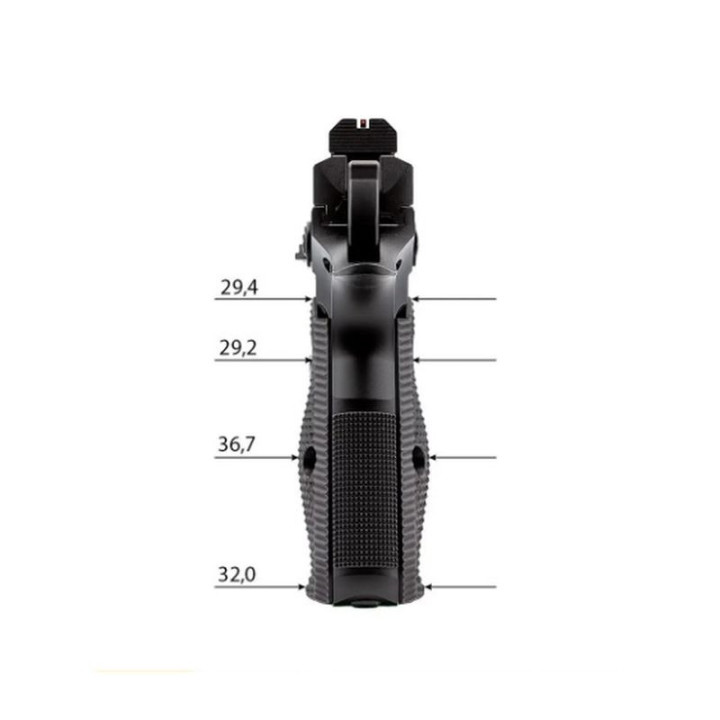EEMANN TECH CZ aluminum liners for CZ Shadow 2 Compact - size: L (130257) black
