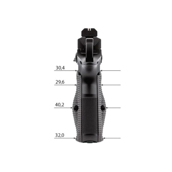 EEMANN TECH CZ Okładziny aluminiowe do   CZ Shadow 2 Compact - rozmiar: XL (130258) czarne
