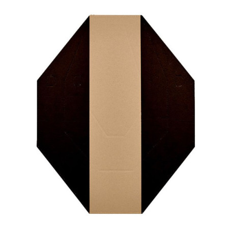 TARCZA KARTONOWA IPSC szaro - czarna /   50 sztuk (202350) ET Vertical Painted Target