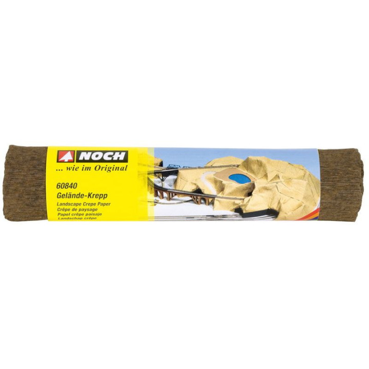 NOCH 60840 Landscape Crepe Paper / Crepe paper for terrain modeling. 90 x 80 cm