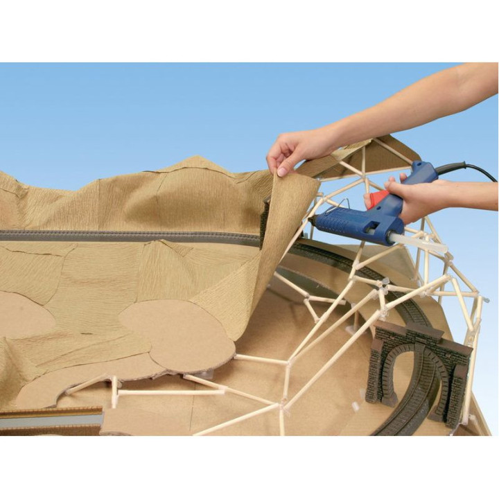NOCH 60840 Landscape Crepe Paper /       Papier krepowy do modelowania terenu. 90 x 80 cm