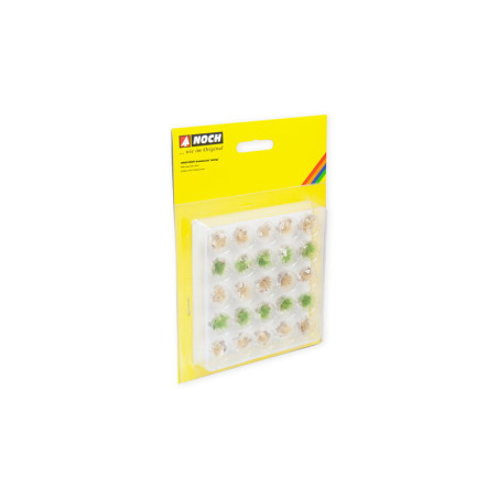 NOCH 06920 PROFI Grass Tufts "Stony" /   Trawa kępki - 6 mm / zestaw 25 sztuk