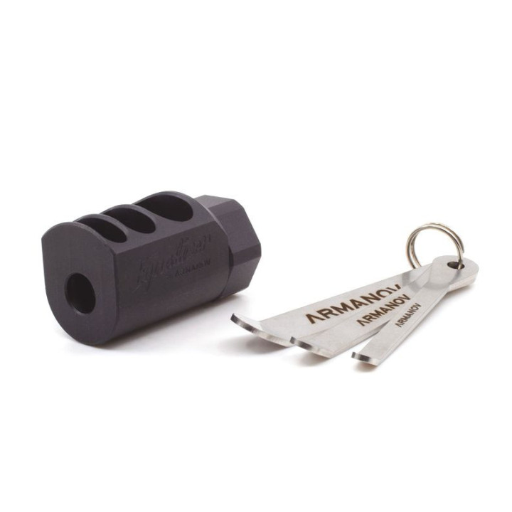 ARMANOV COMPENSATOR PCC 9 mm / 1/2 28 (MB9MMEQ-1228) Equalizer Steel