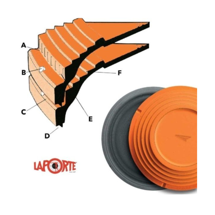 Standard 110 mm / 105 g LAPORTE ( 1 kus ) Vyrobeno ve Francii