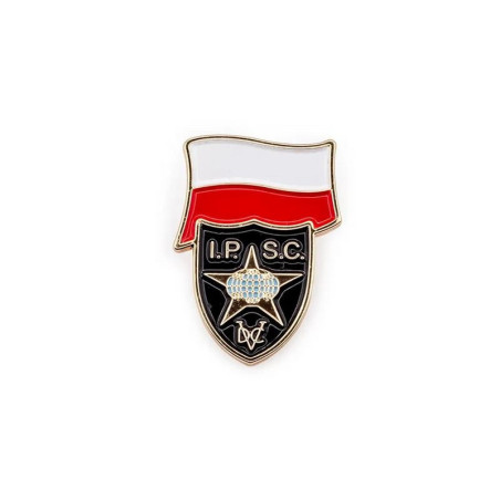 Oficiální odznak IPSC Shield s polskou vlajkou (302428)