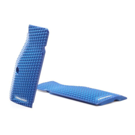 ARMANOV SpidErgo Gen2 for CZ Shadow 2 / SP01 / TS and 75 Series - Long / Small / Blue (PGCZG2LS-BU)