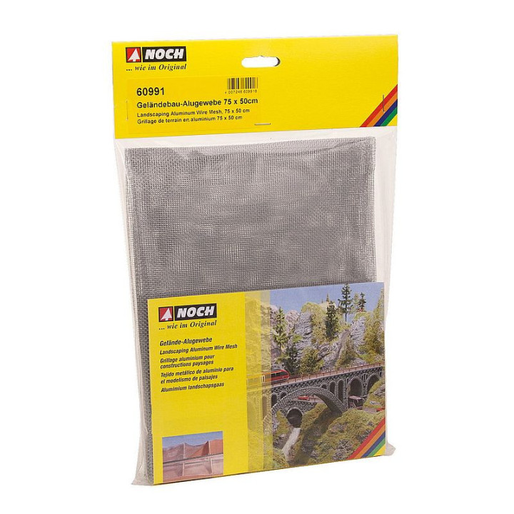 NOCH 60991 Landscaping Aluminum Wire     Mesh / Siatka alu 50 x 75 cm