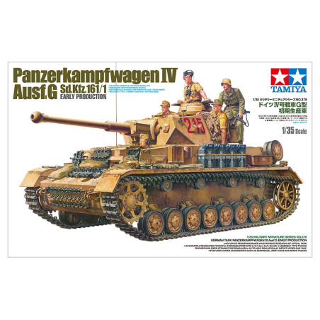 TAMIYA 1/35 PANZERKAMPFWAGEN IV Ausf. G Sd.Kfz.161/1 VÝROBA 35378
