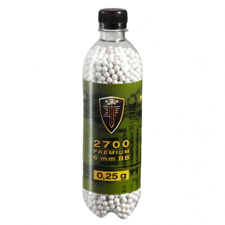 Elite Force Premium 0.25g Airsoft BBs /    2,700 pieces (2.5667)