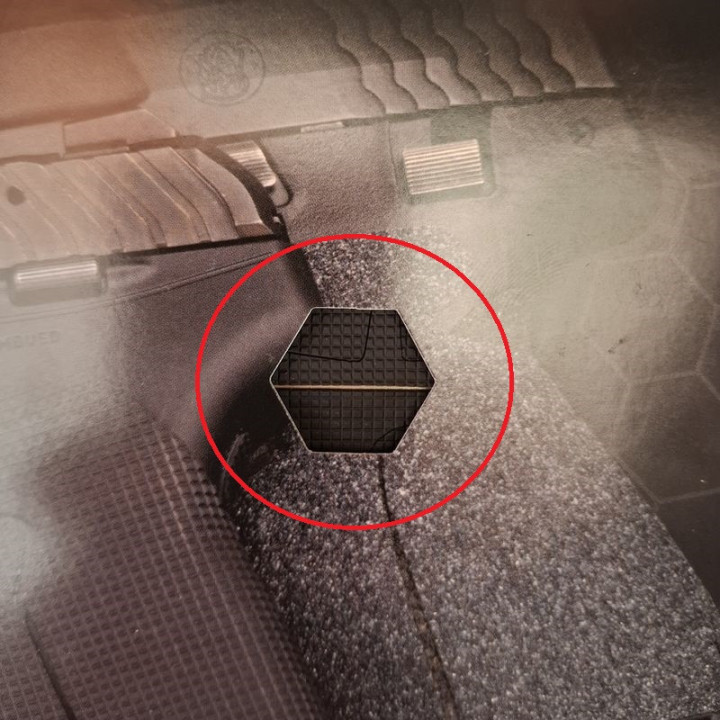 HOGUE Wrapter Rubber Adhesive Grip for CZ P-10 F / 9 mm (17828)