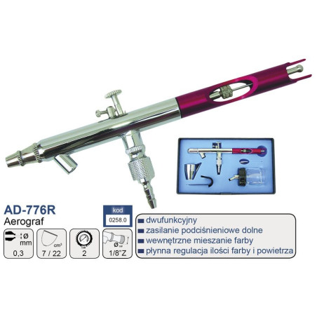 ADLER AEROGRAF 0,3 mm ( AD-776R )
