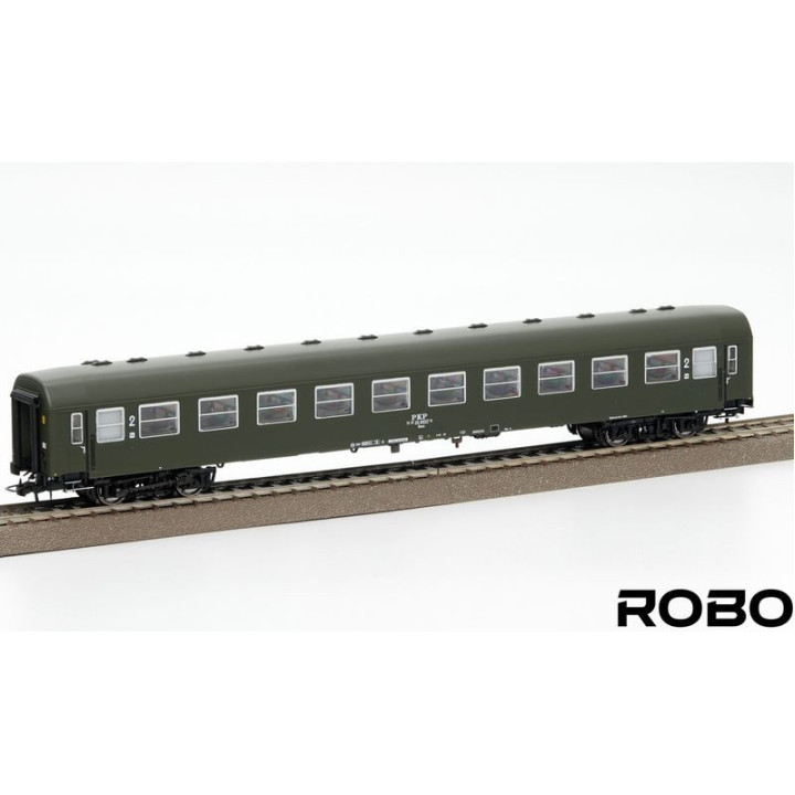 ROBO 222071 WAGON OSOBOWY 111Ac PKP      ep.IV stacja Warszawa Szczęśliwice (z oświetleniem)