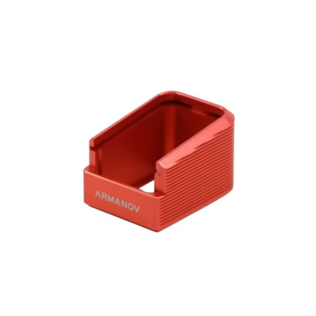 ARMANOV Magazine Base for CZ TS Series / RED / +3 Rounds (MPCZTS141-RE) Speed Line