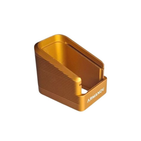 ARMANOV Stopka do magazynka CZ Shadow 2, SP01, CZ75..... / GOLD / +4 naboje (MPCZRACE141-GL) Speed Line