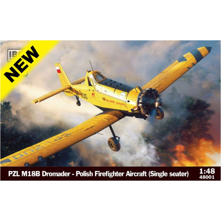 IBG 1/48 PZL M18B DROMADER - Polish     Firefighter Aircraft (48001)