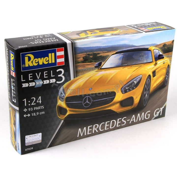 REVELL 1/24 MERCEDES AMG GT (07028)