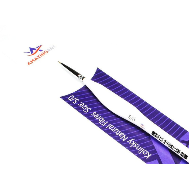 AMAZING ART KOLINSKY ROUND BRUSH 5/0 (12763)