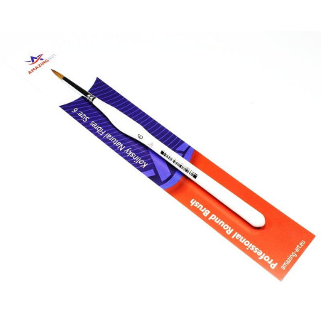 AMAZING ART KOLINSKY BRUSH ROUND 6 (12855)