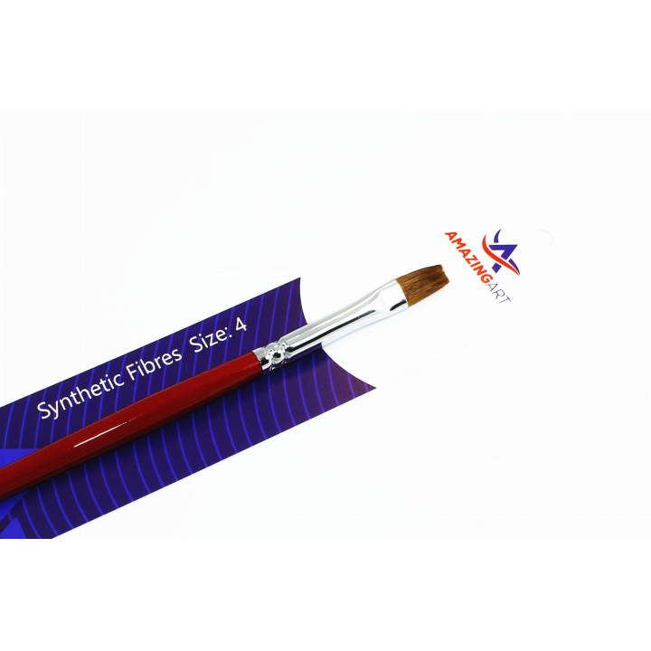 AMAZING ART FLAT COMB BRUSH 4 (13166)