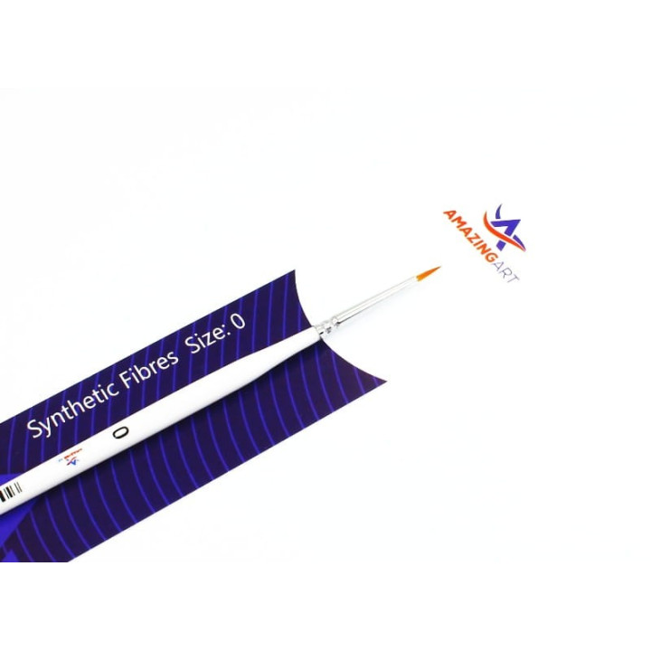 AMAZING ART SYNTHETIC BRUSH HIGH FINISH 0 (13500)
