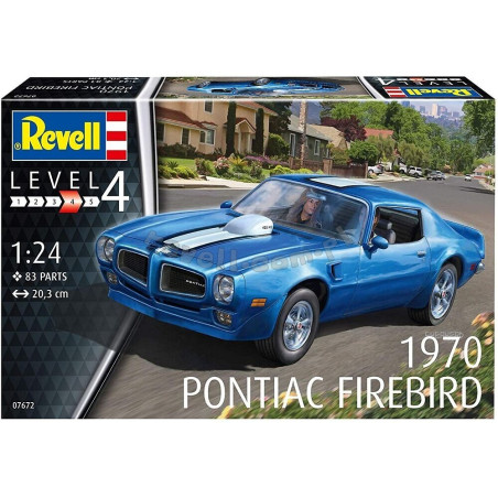 REVELL 1/24 PONTIAC 1970 FIREBIRD (07672)