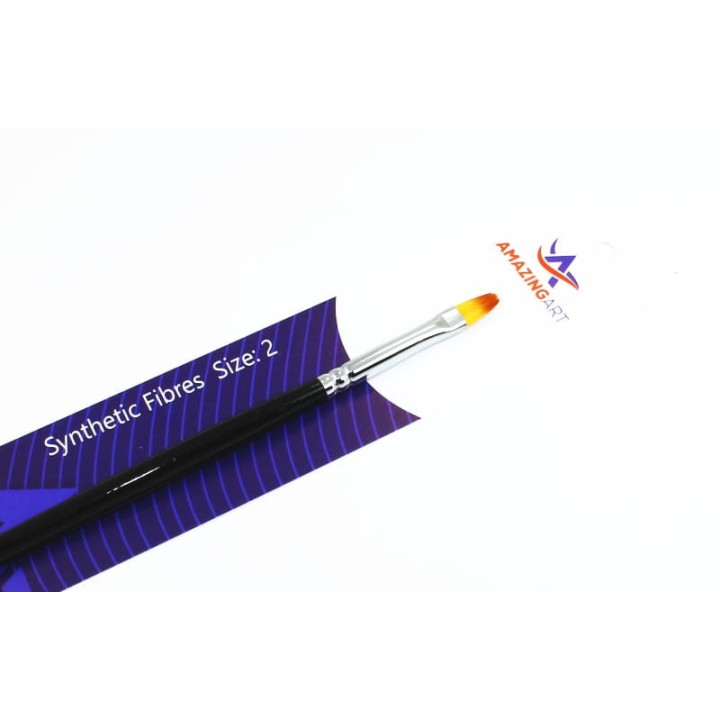 AMAZING ART SYNTHETIC BRUSH SEMICIRCULAR 2 (12985)