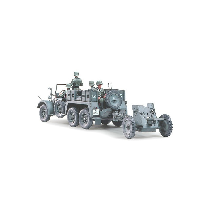 TAMIYA 1/35 KRUPP PROTZE 1 TON Kfz. 69 TOWING TRUCK WITH 3.7 cm. PAK (35259)
