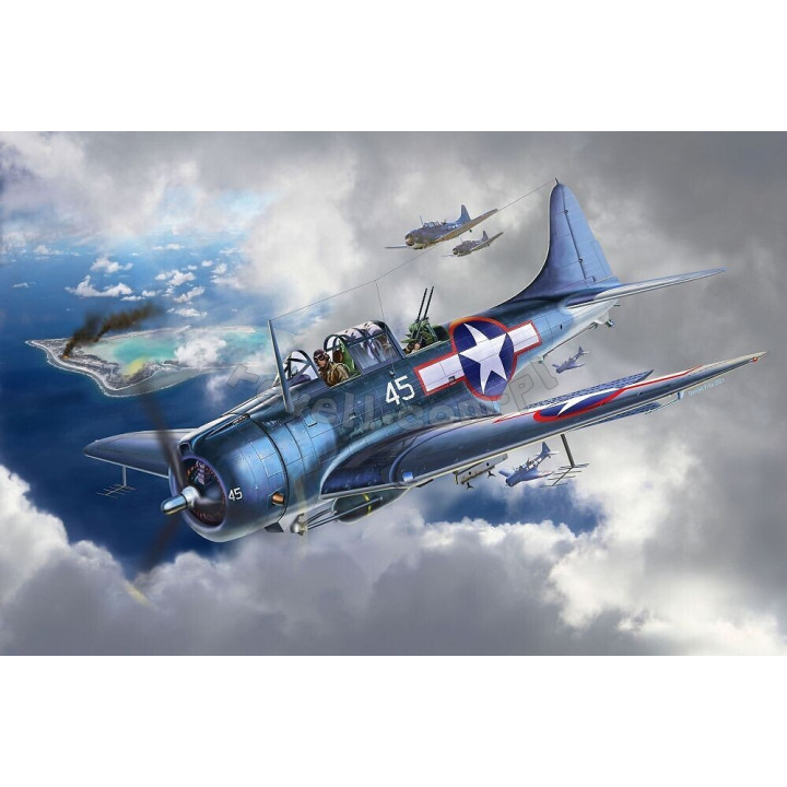 REVELL 1/48 DAUNTLESS SBD-5 (03869)