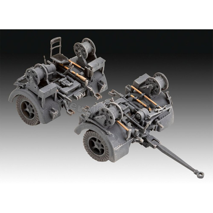 REVELL 1/72 8,8 CM. FLAK 37 + SDAnh 202 (03325)