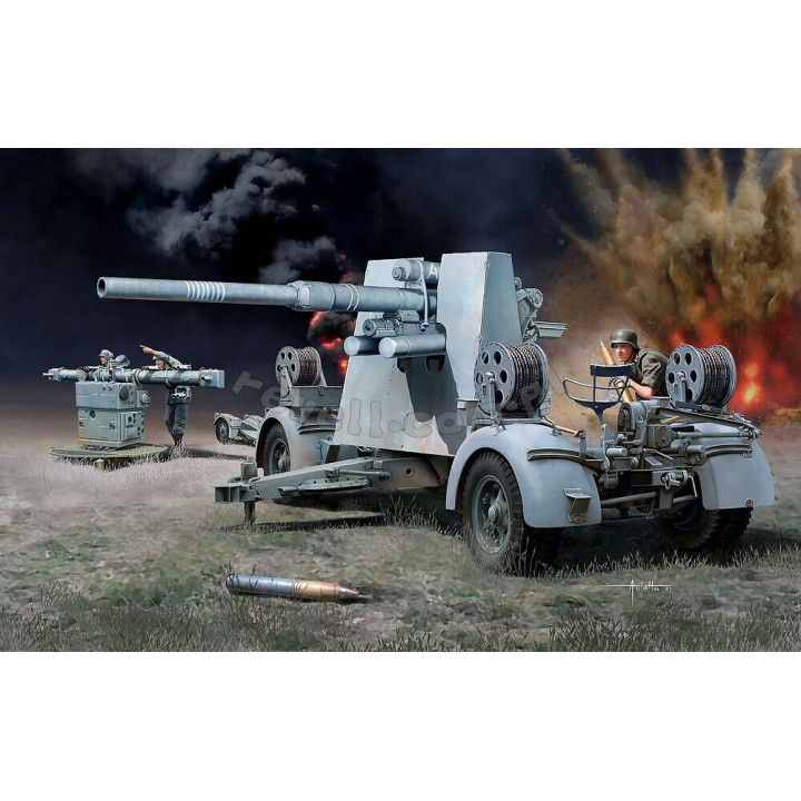 REVELL 1/72 8,8 CM. FLAK 37 + SDAnh 202 (03325)