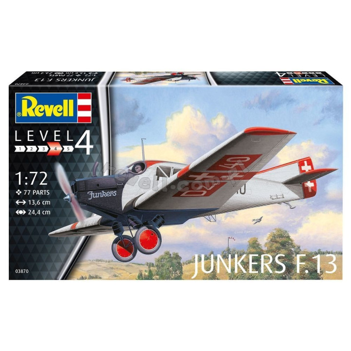REVELL 1/72 JUNKERS F.13 (03870)