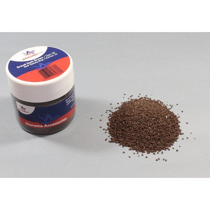 AMAZING ART GRAVEL DARK BROWN 00 / DARK BROWN (18338)