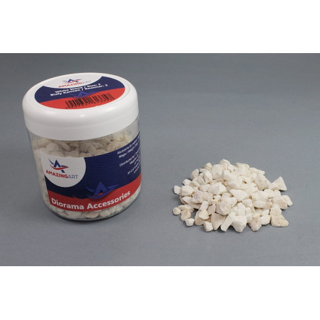 AMAZING ART WHITE STONE / WHITE STONE size 2 (13357)