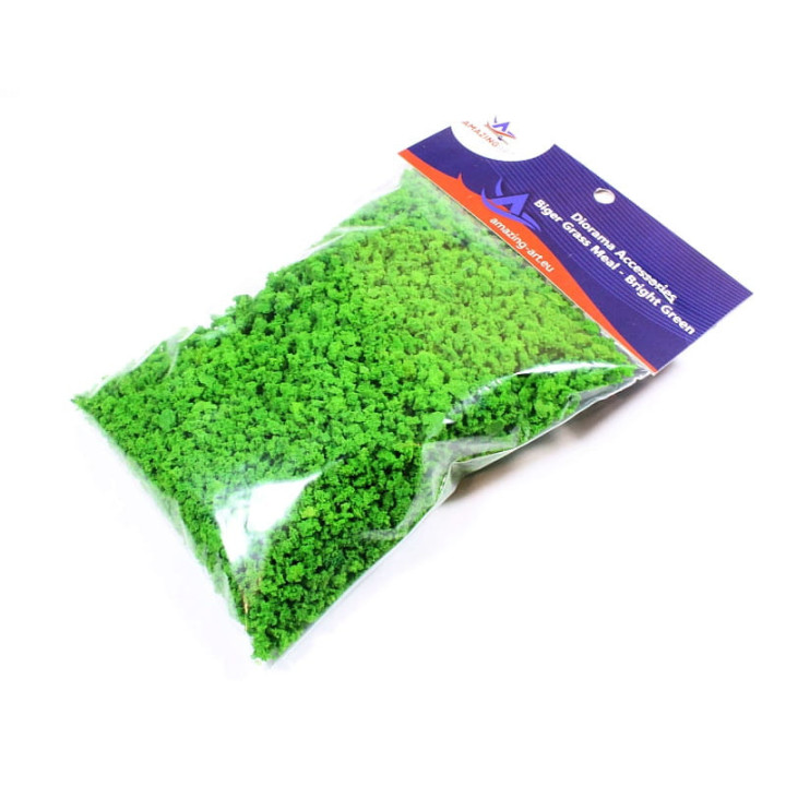 AMAZING ART GRASS COARSE MEAL BALLAST - LIGHT GREEN (13890)