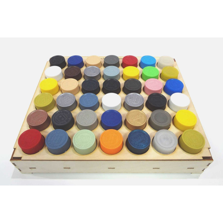 HM PALETTE UNDER TAMIYA PUTTY PAINTS