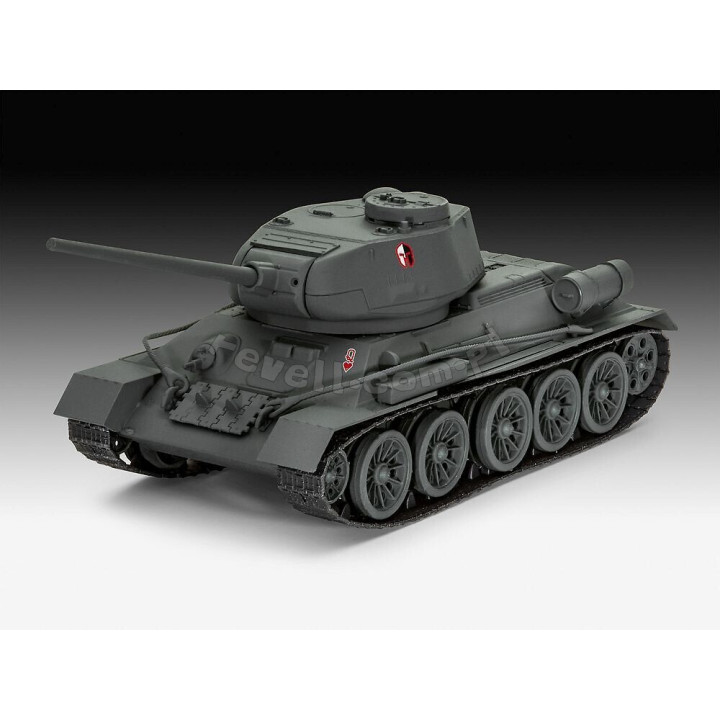 REVELL 1/72 T-34 "WORLD OF TANKS" EASY CLICK SYSTEM (03510)