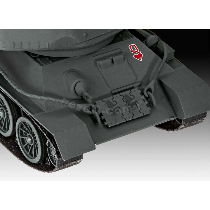 REVELL 1/72 T-34 "WORLD OF TANKS" EASY CLICK SYSTEM (03510)