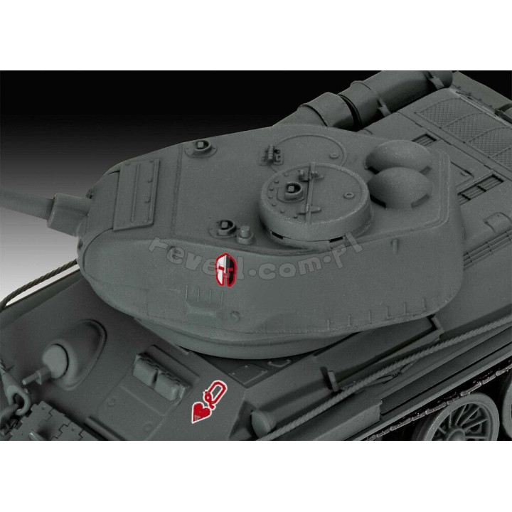 REVELL 1/72 T-34 "WORLD OF TANKS" EASY CLICK SYSTEM (03510)