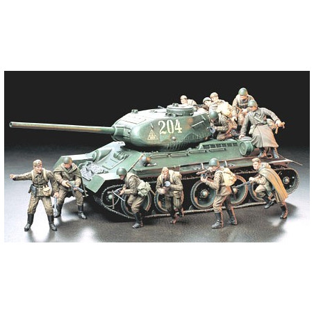 TAMIYA 1/35 RUSSIAN ARMY ASSAULT INFANTR Y (35207)
