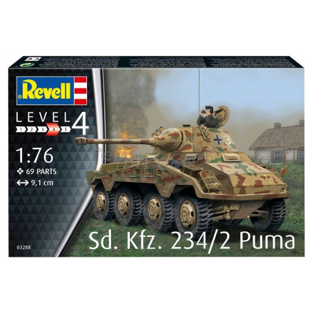 REVELL 1/76 SD.KFZ 234/2 PUMA (03288)