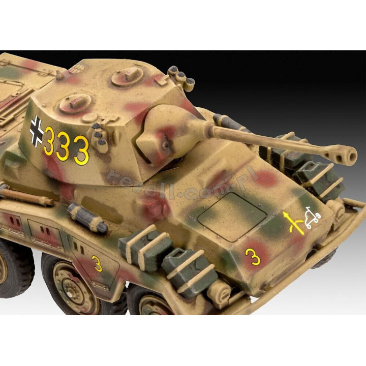 REVELL 1/76 SD.KFZ. 234/2 PUMA PRVNÍ DIORÁMA (03298)