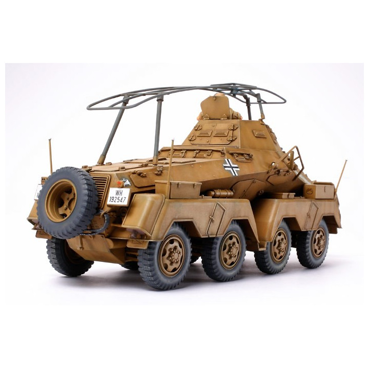 TAMIYA 1/35 GERMAN Sd.Kfz.232 AFRICA CORPS - 8 WHEELED HEAVY ARMORED CAR (352970)