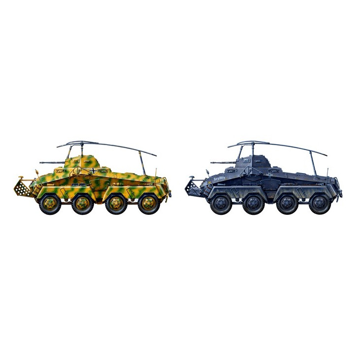TAMIYA 1/35 GERMAN Sd.Kfz.232 AFRICA CORPS - 8 WHEELED HEAVY ARMORED CAR (35297)