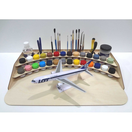 HM STOLIK POD FARBY TAMIYA / PACTRA KIT - akrylowe