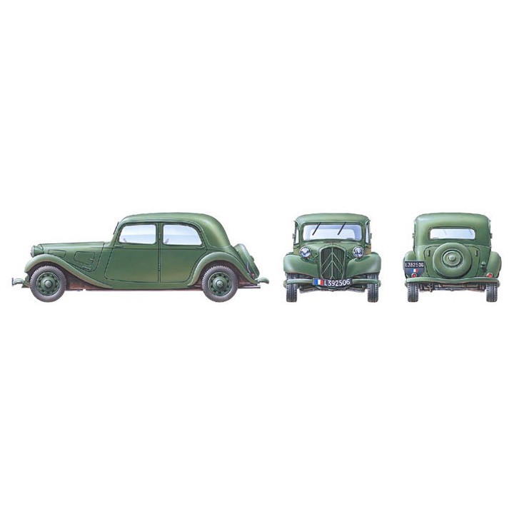 TAMIYA 1/48 CITROEN TRACTION 11CV STAFF CAR