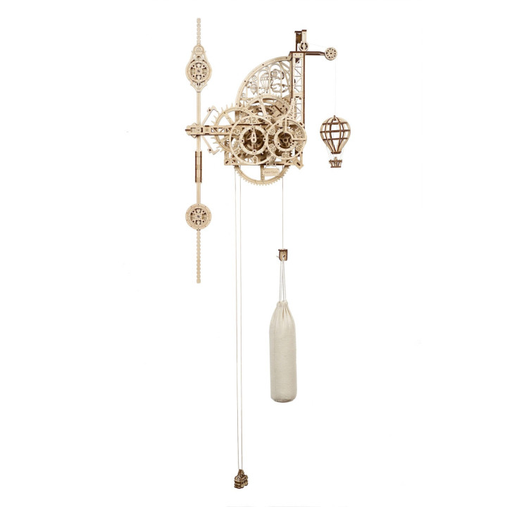 UGEARS AERO CLOCK ZEGAR ŚCIENNY (70154)  model mechaniczny - mega cena !