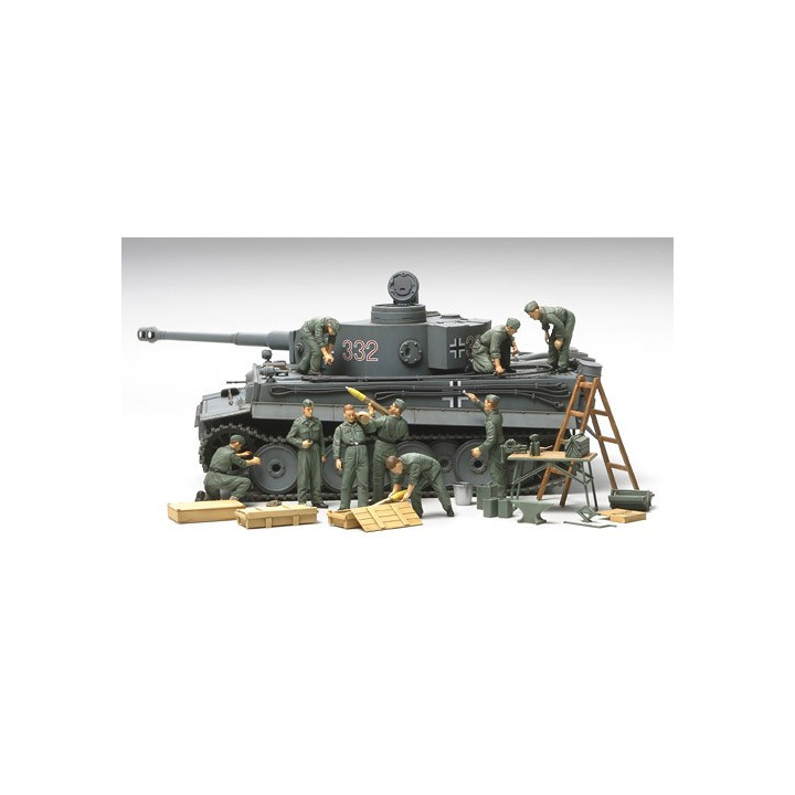 TAMIYA 1/48 GERMAN FIELD MEINTENANCE SET 32547