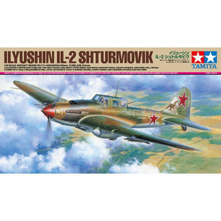 TAMIYA 1/48 ILYUSHIN IL-2 SHTURMOVIC 61113