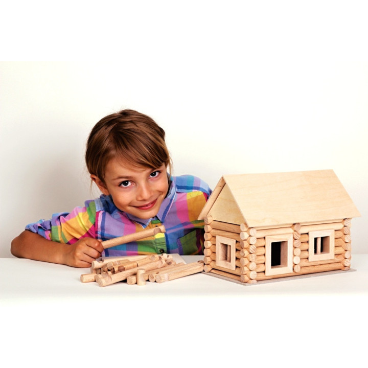 WALACHIA (35) Budowle z bali / KUFEREK   (72 elementy) - WYPRZEDAŻ ! mega cena !