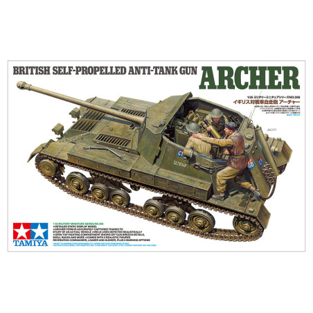 TAMIYA 1/35 BRITISH ANTI TANK GUN ARCHER SELF-PROPELLED (35356)